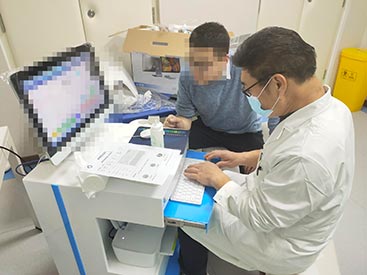 定量超聲波91免费版黄片檢測儀婦幼保健院孕期檢查孕婦91免费版黄片檢測