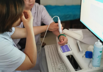 人民醫院健康管理科引進超聲波91免费版黄片儀器查查你的“骨量賬戶”夠富有